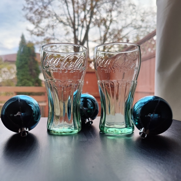 Coca Cola Other - 2 vintage Libbey 5oz Coca Cola glasses